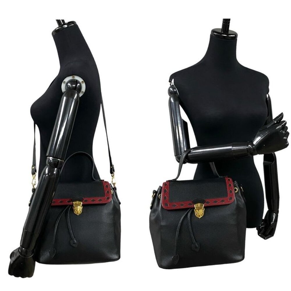 Yves Saint Laurent Vintage Punching Leather 2-Way - Picture 2 of 9